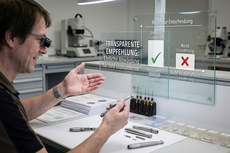 Transparente Empfehlung